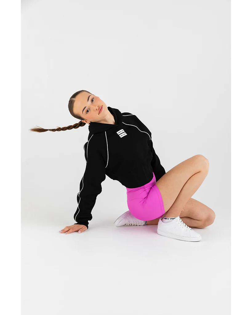 Every Squad Cropped Hoodie - Girls - Black - Image 5