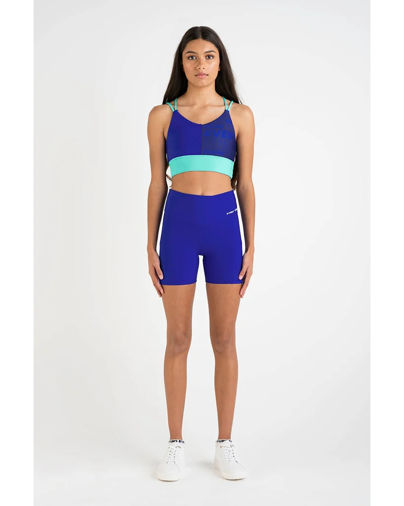 Every Turn Balanced Bodi Workout Short - Girls - Cobalt Blue - Image 2