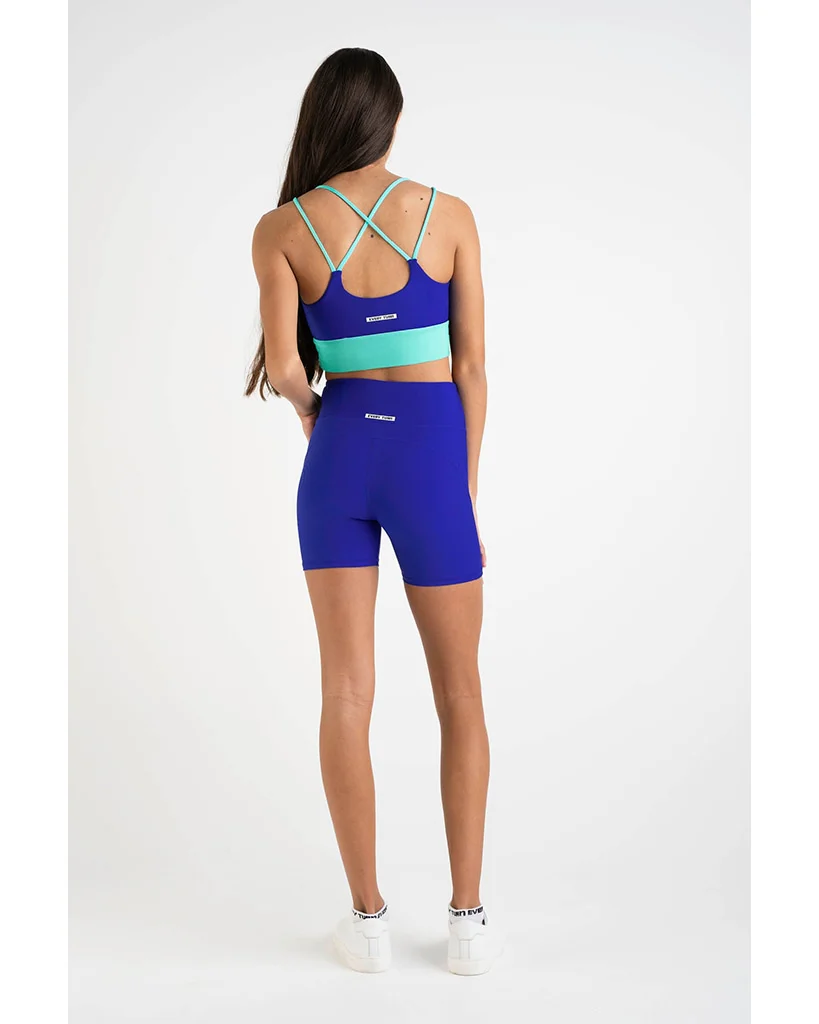 Every Turn Balanced Bodi Workout Short - Girls - Cobalt Blue - Image 3