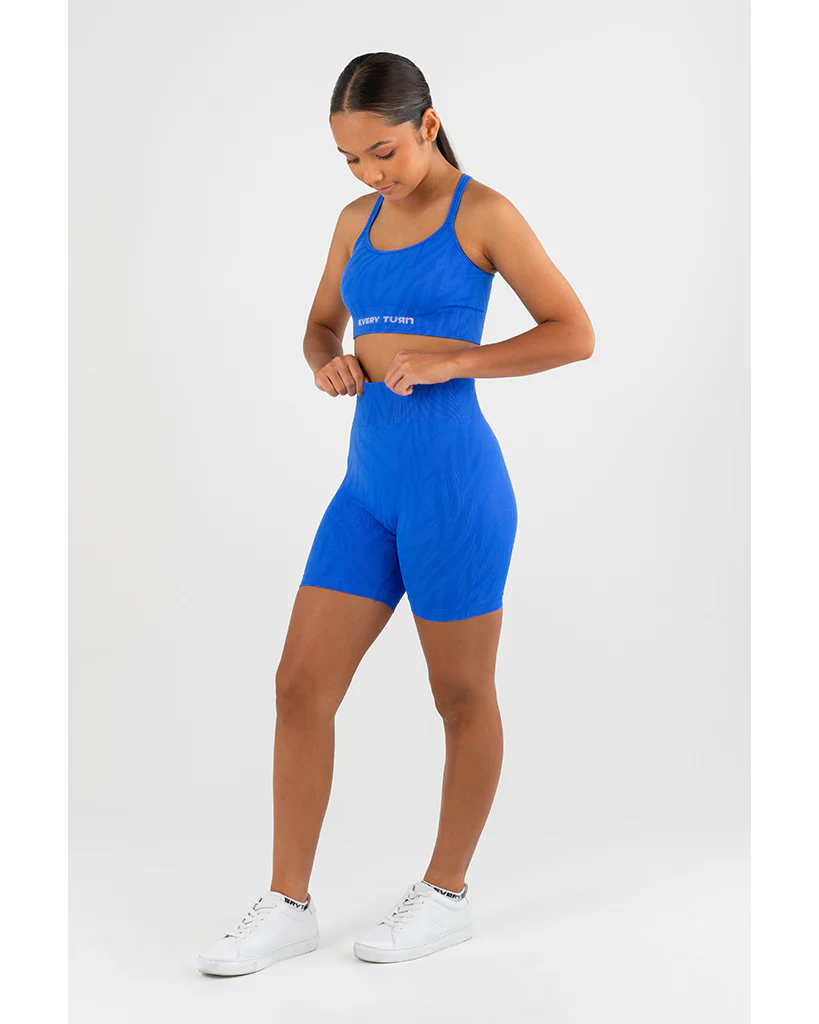 Every Wild Energy Seamless Short - Girls - Blueberry - Image 4