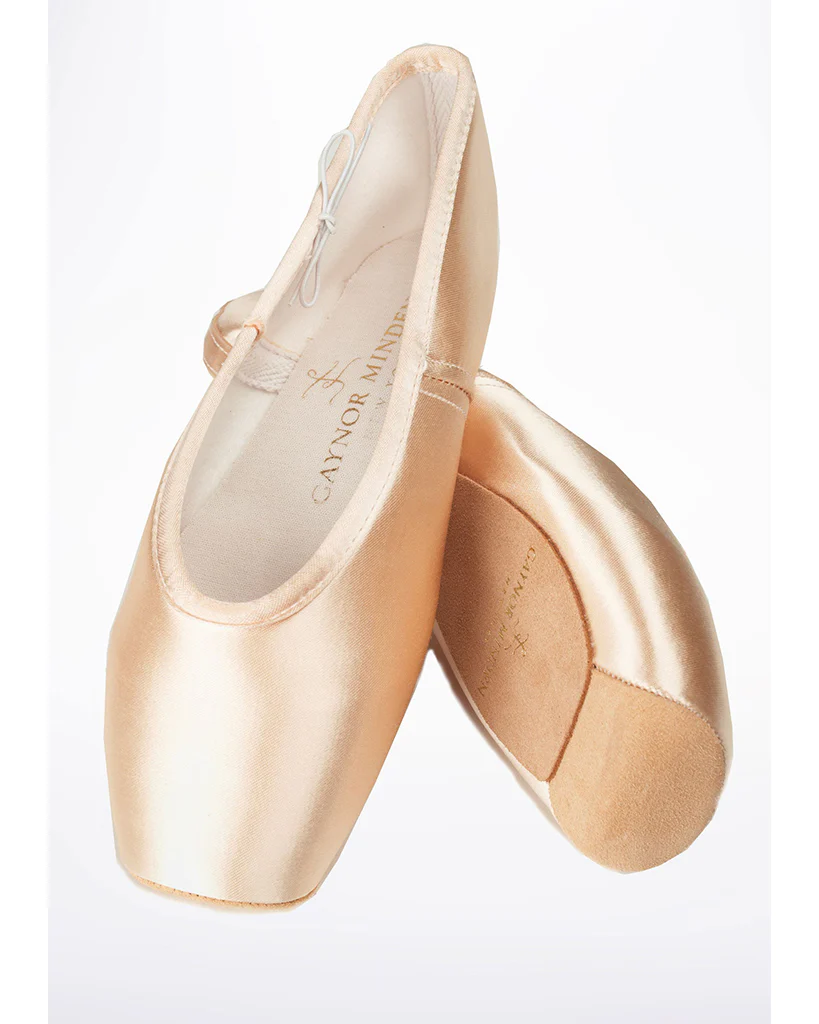 Gaynor Minden Europa Suede Tip Sculpted Fit Pointe Shoes - Extra Flex Shank High Heel Deep Vamp - Womens - Image 3