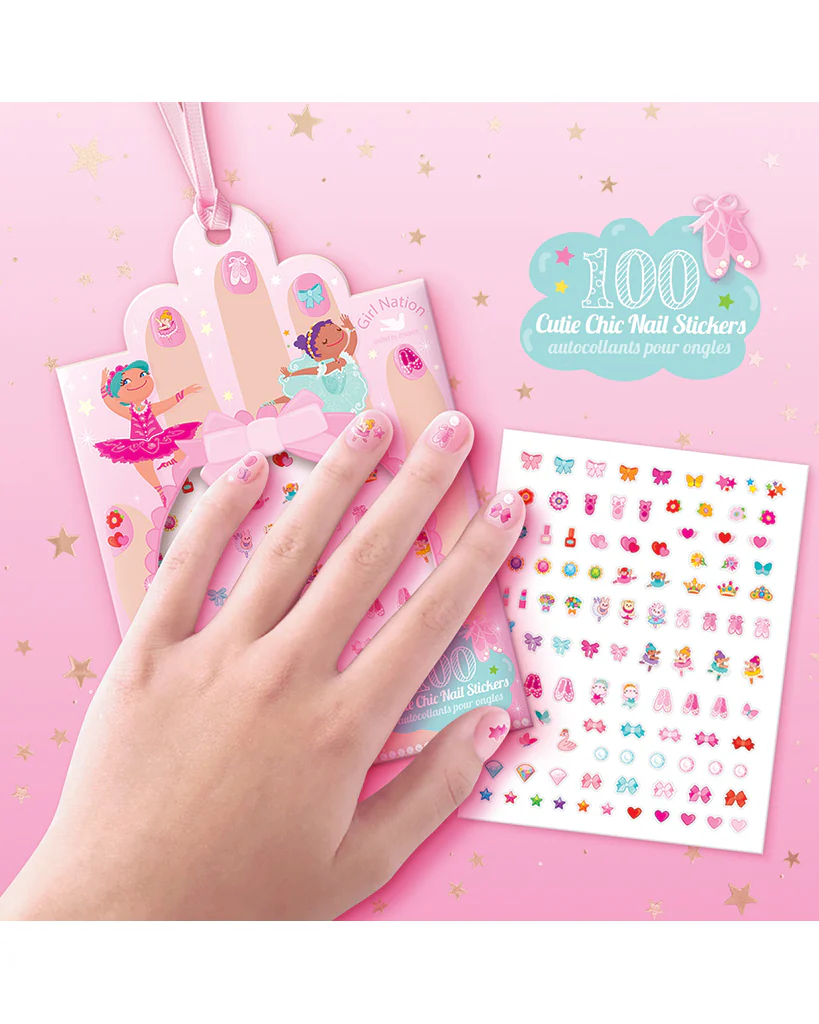 Girl Nation Cutie Chic Nail Stickers - Pretty Ballerinas - Image 4