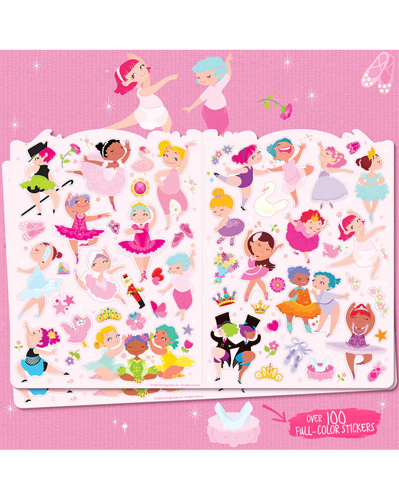 Girl Nation Little Book of Big Fun Activity Book - Pretty Ballerinas - Image 2