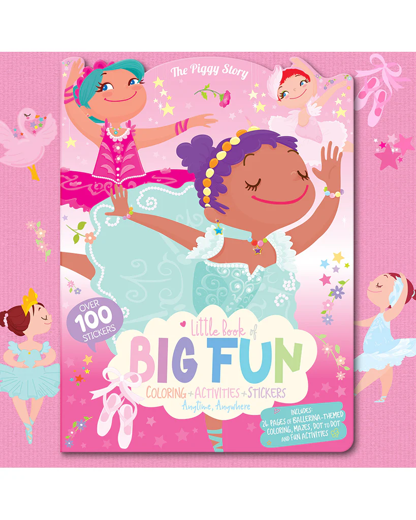 Girl Nation Little Book of Big Fun Activity Book - Pretty Ballerinas - Image 4