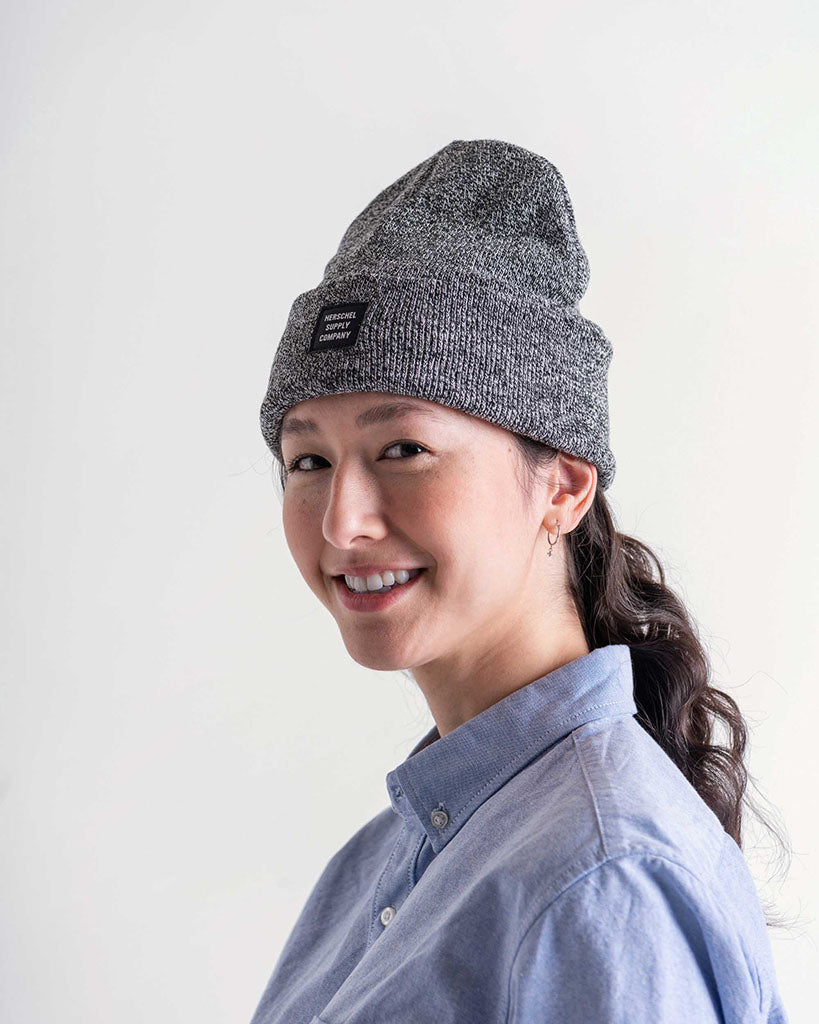Herschel Supply Co Abbott Beanie - Heather Black - Image 2