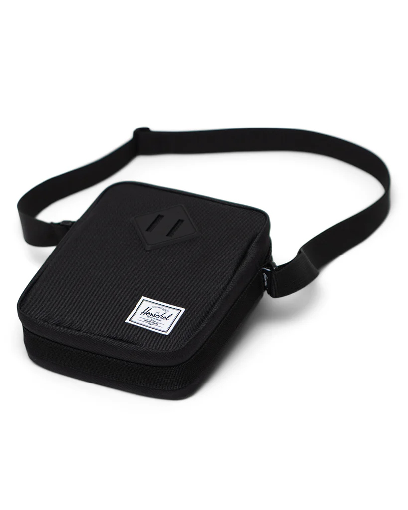 Herschel Supply Co Heritage Crossbody Strap Bag - Black Tonal - Image 2