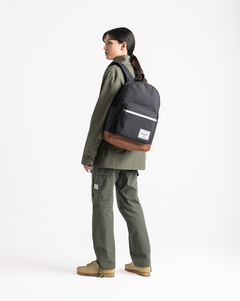 Herschel Supply Co Pop Quiz Backpack - Ash Rose - Image 3