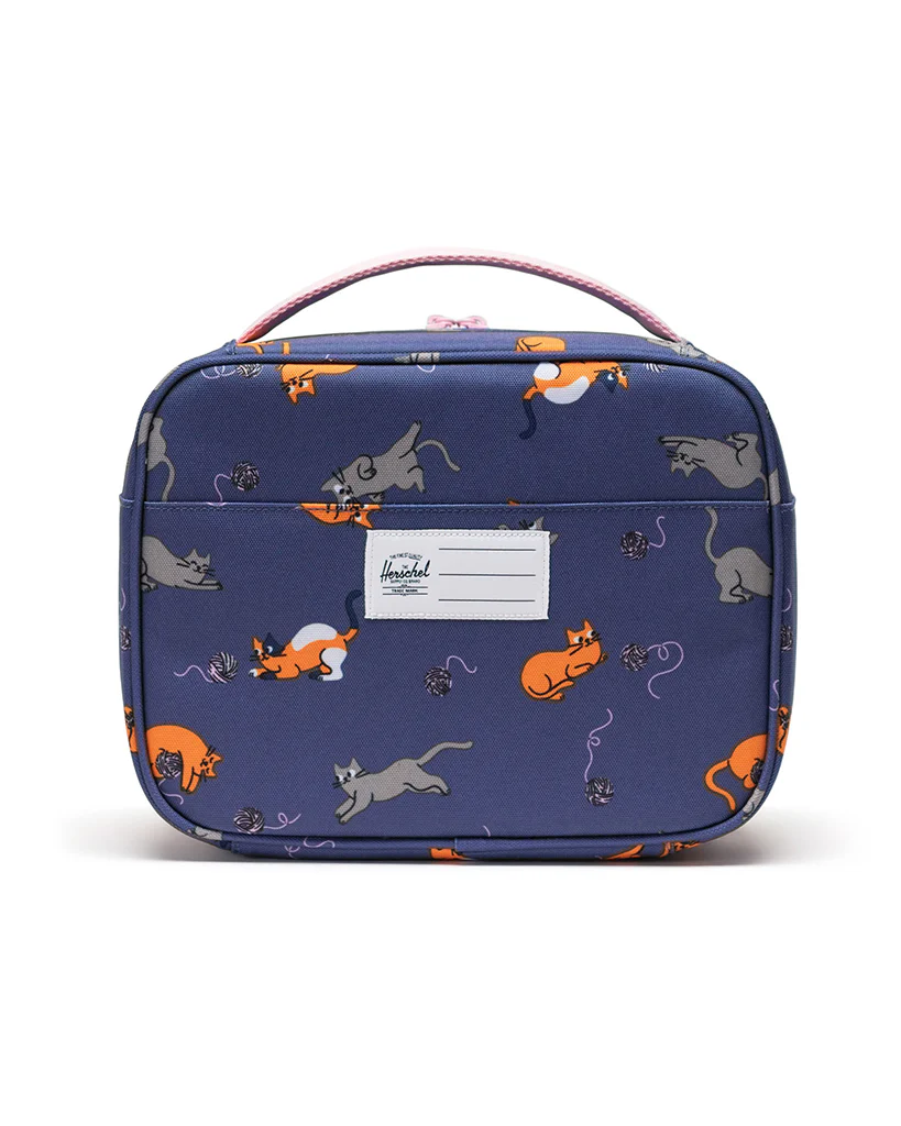 Herschel Supply Co Pop Quiz Lunch Bag Little Herschel - Playing Cats - Image 3