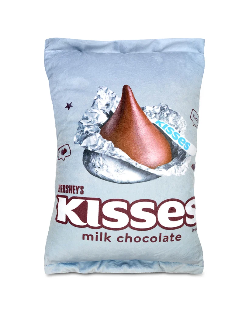 iscream Bag of Hershey's Kisses Fleece Pillow - Image 2