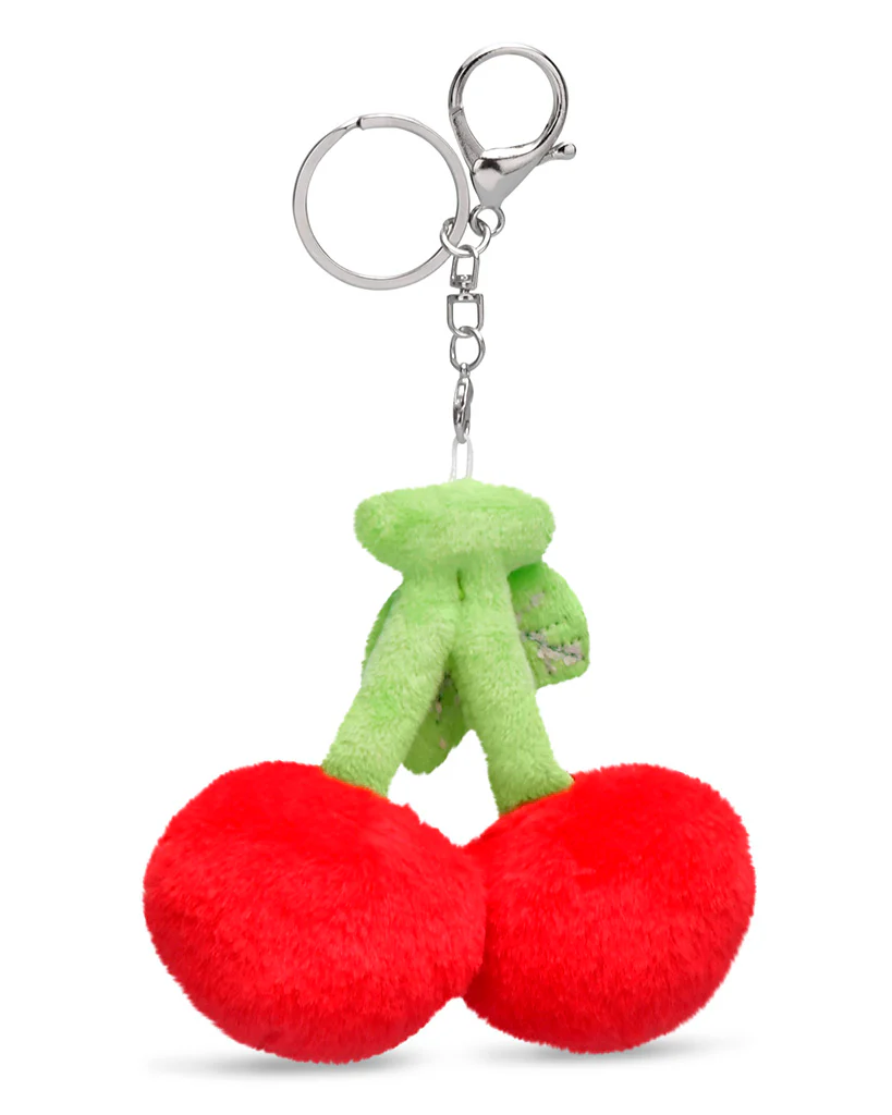iscream Cherries Charm Metal Chain & Clip Keychain - Image 3