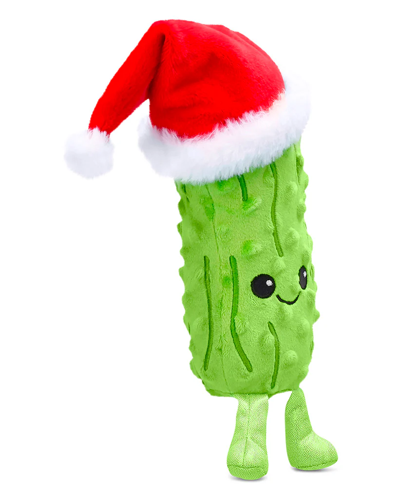 iscream Christmas Pickle Mini Plush Toy - Image 3