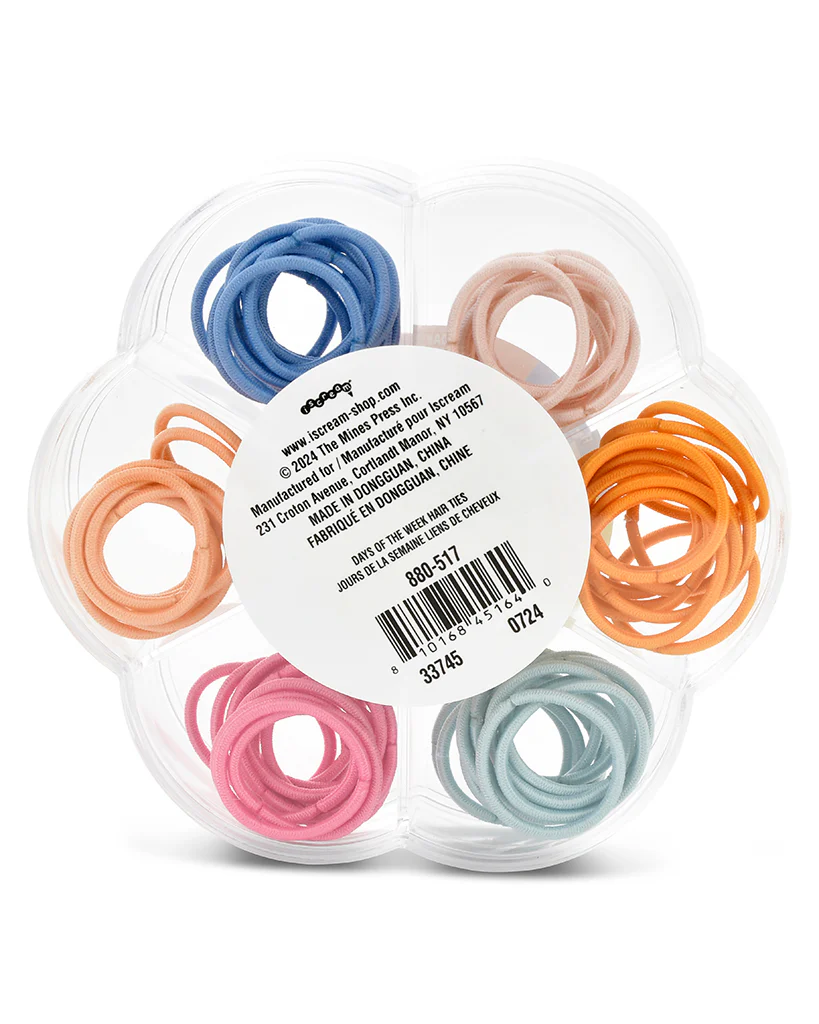 iscream Days of the Week Hair Ties - 880517 - Image 3