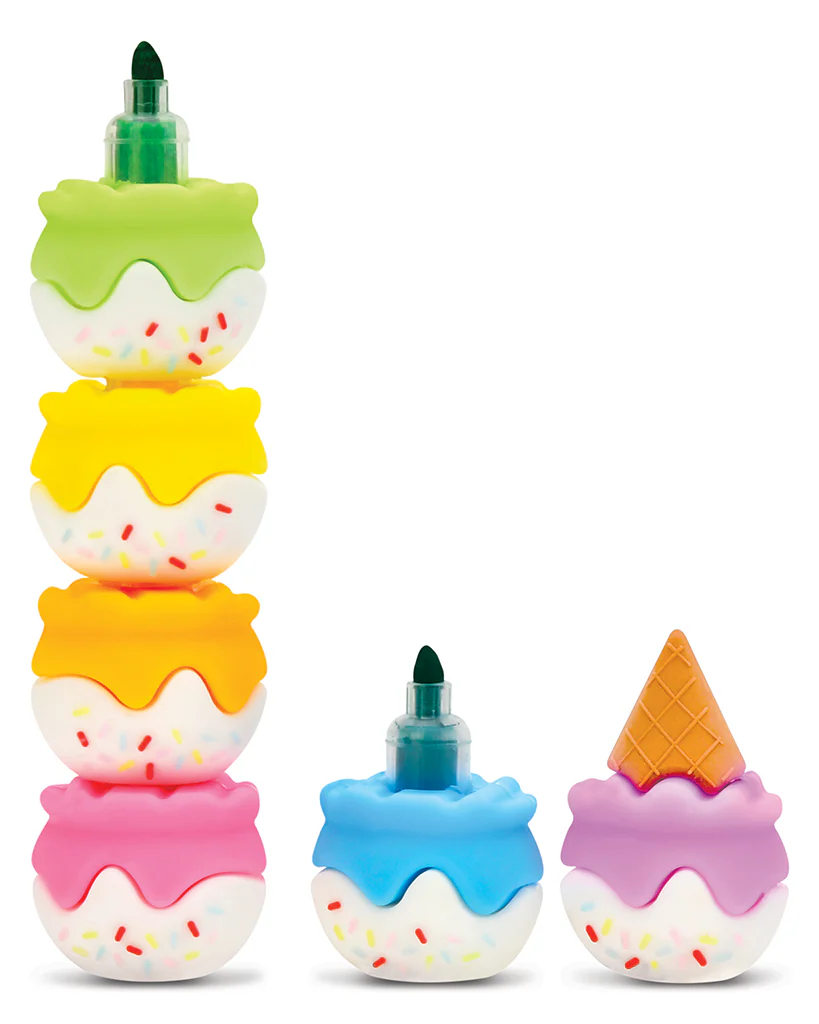 iscream Ice Cream Stackable Markers - 710866 - Image 2