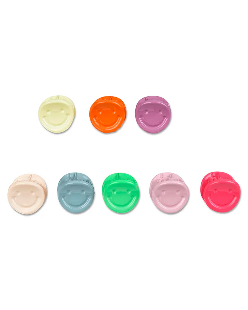 iscream Mini Smile Hair Clips Set - Image 2