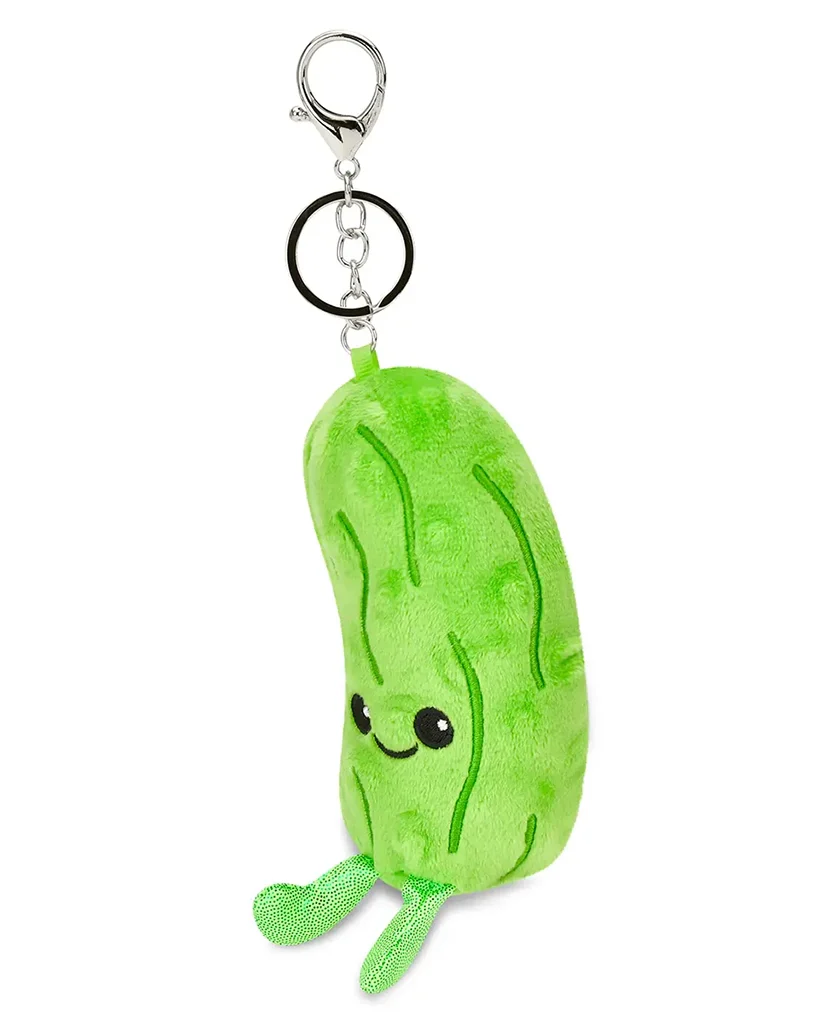 iscream Pickle Bag Charm Metal Chain & Clip Keychain - Image 3