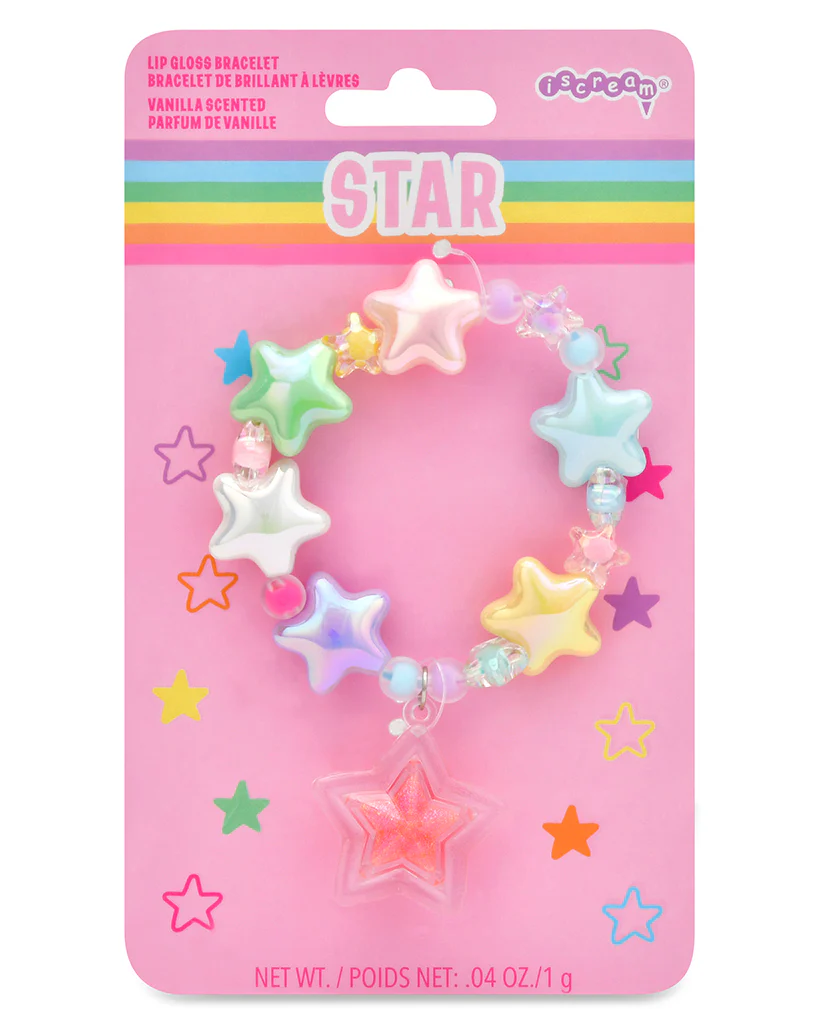 iscream Star Lip Gloss Bracelet - 815363 - Vanilla