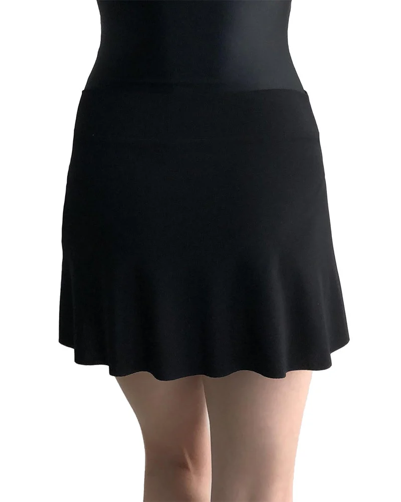 Jule Dancewear Mock Wrap Petal Pull On Skirt - PS4 Womens - Black - Image 2