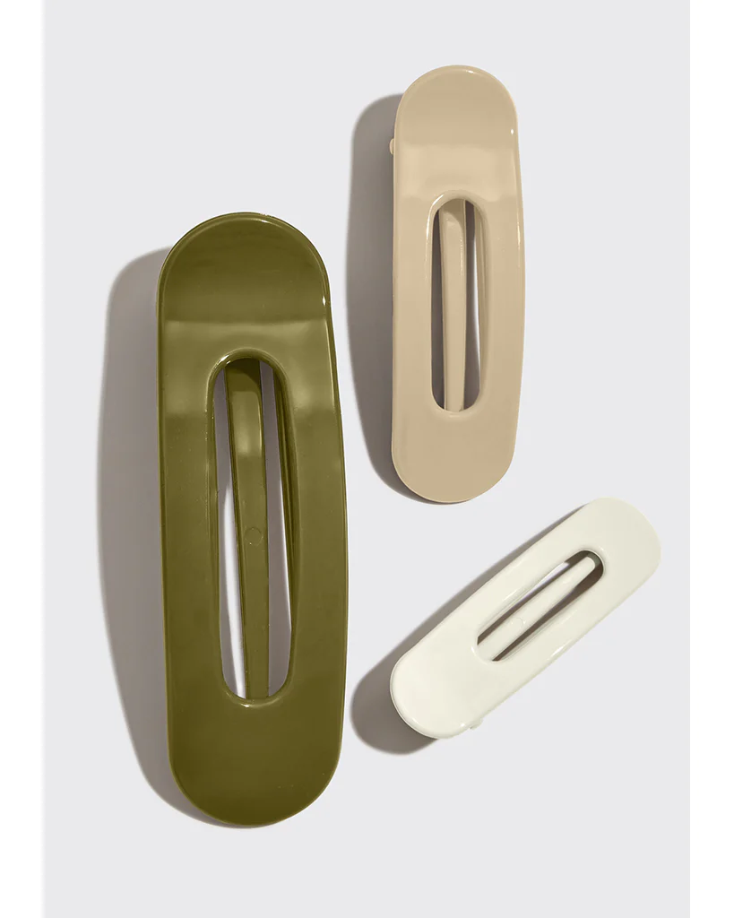 Kitsch Flat Lay Claw Clip 3pc - Image 4