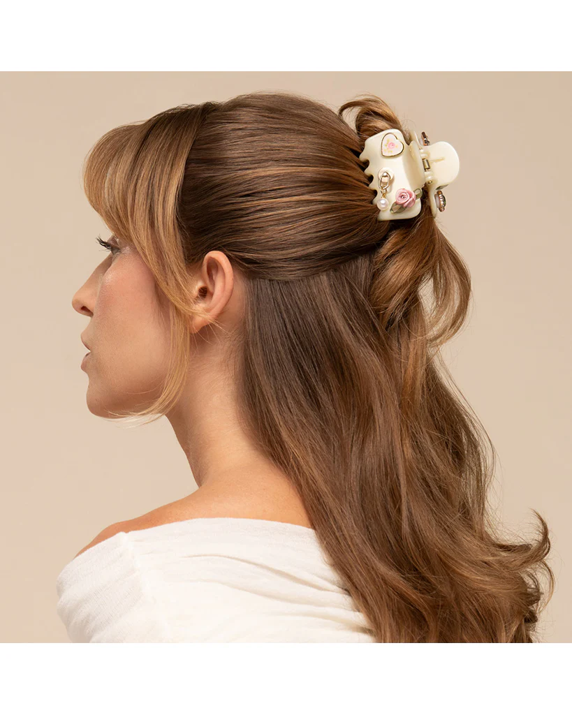 Kitsch Kitschpop™️ Cloud Clip 7pc Set - Vintage Pearlized Cream - Image 11