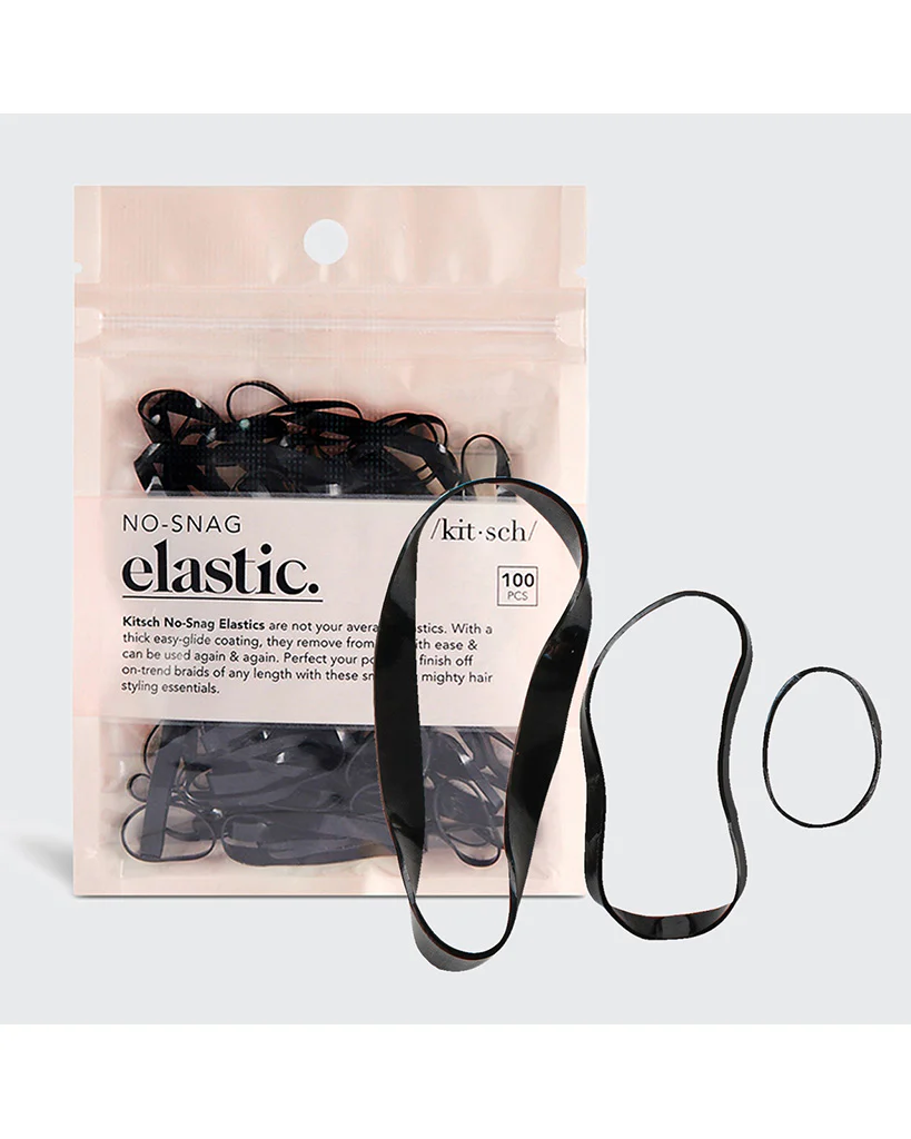 Kitsch NO-Snag Elastic 100pc - Black - Image 3