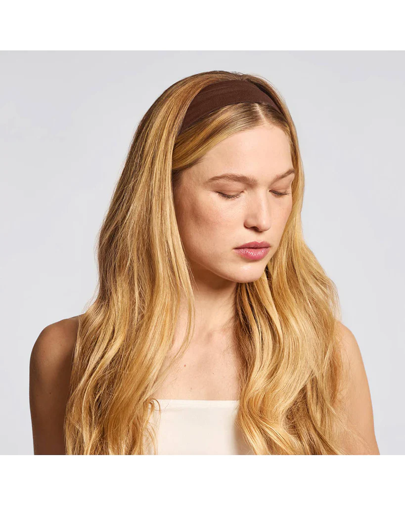 Kitsch Recycled Fabric Active Headbands 3pc Set - Rosewood - Image 3