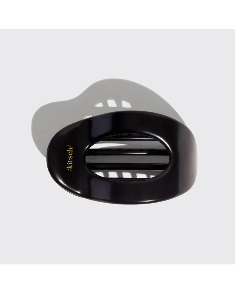 Kitsch Recycled Plastic Flat Cloud Clip Medium - Black - Image 3
