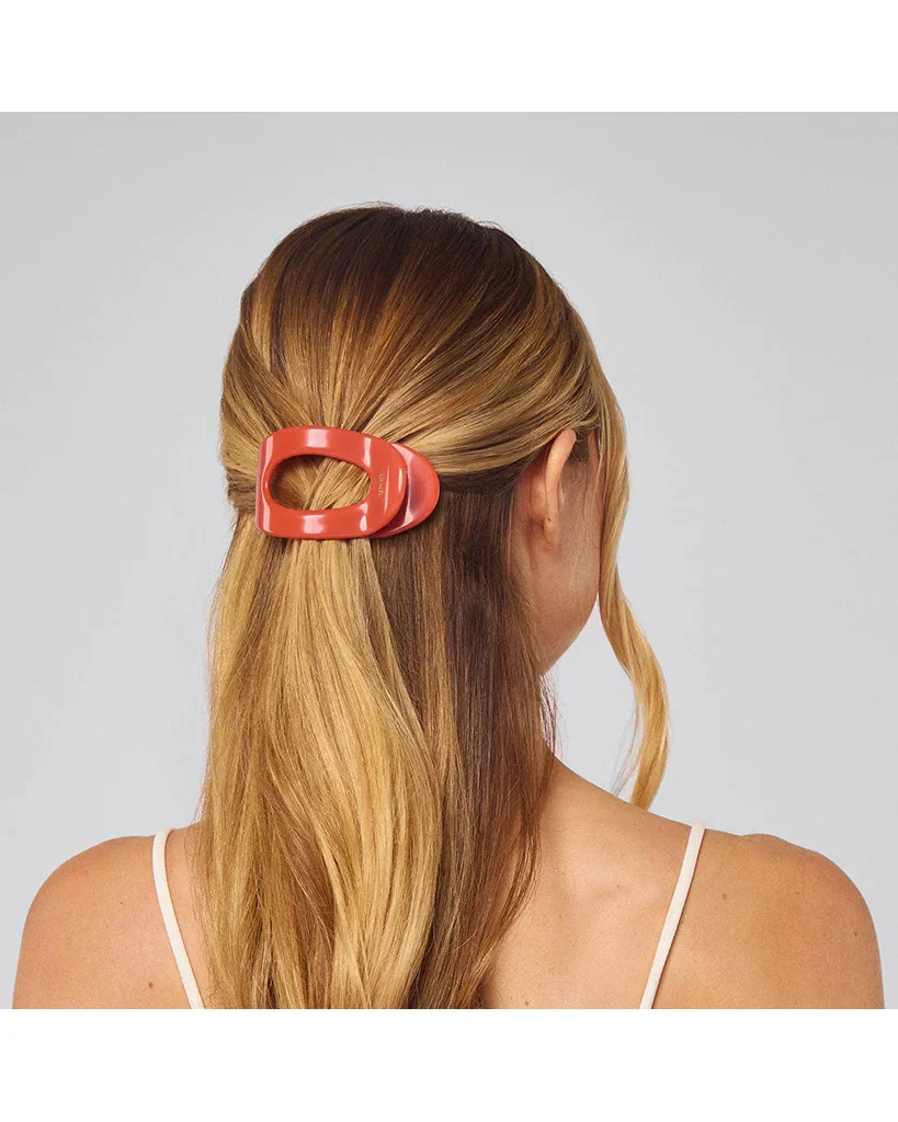 Kitsch Recycled Plastic Flat Cloud Clip - Cherry - Image 2