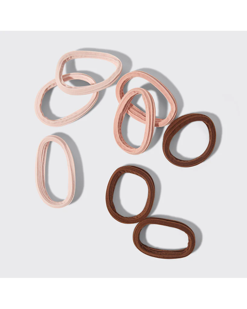 Kitsch Recycled Seamless Hair Elastics 8pc Set - Image 6