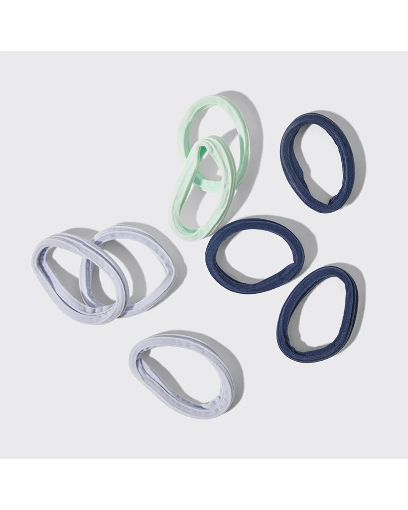 Kitsch Recycled Seamless Hair Elastics 8pc Set - Image 7