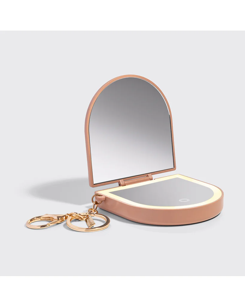 Kitsch Terracotta Compact Mirror Keychain - Image 2