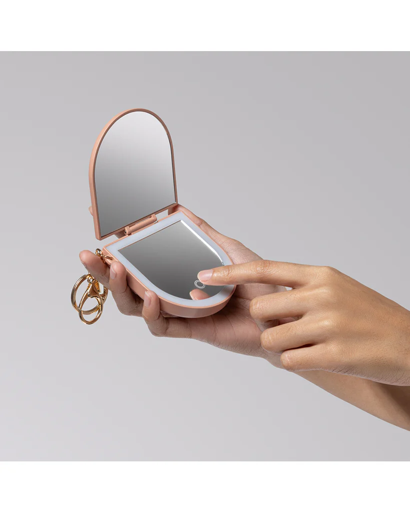 Kitsch Terracotta Compact Mirror Keychain - Image 6