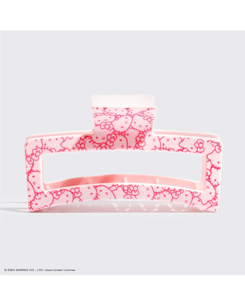 Kitsch x Hello Kitty Recycled Jumbo Open Claw Clip - Pink Kitty - Image 2