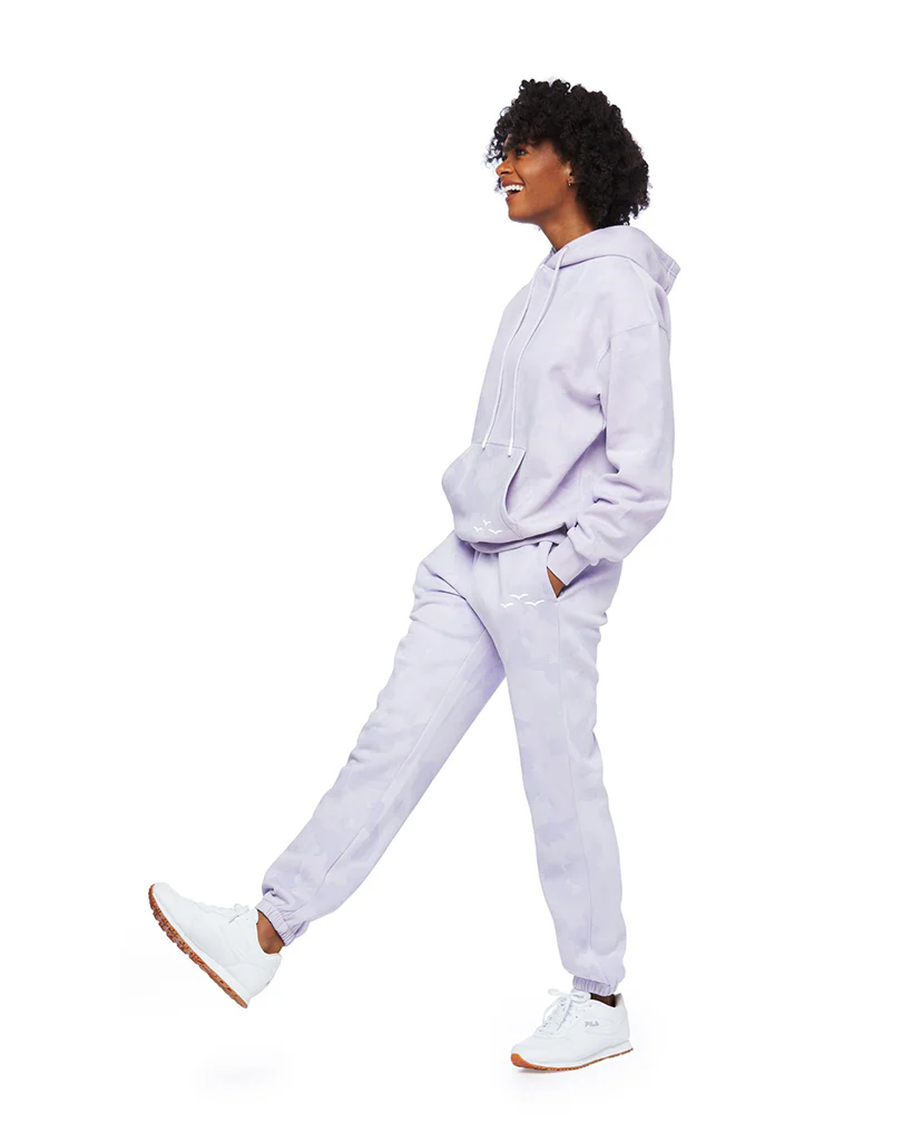 Lazypants Nova Jogger Sweatpants  - Womens - Lavender Sponge - Image 4