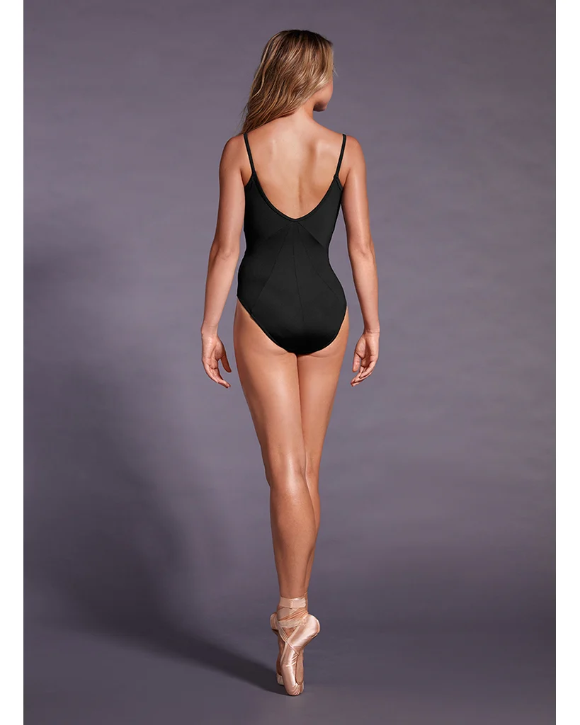 Mirella Black Label Panel Scoop Neck Low Back Camisole Leotard - MB7224 Womens - Image 3