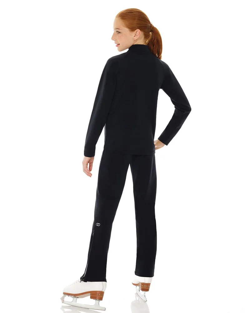 Mondor Powerflex Performance Zipper Bottom Skating Legging - 1011C Girls - Image 3