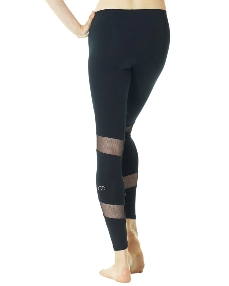 Mondor Matrix Athletic Mesh Insert Dance Leggings - 3604 Womens - Image 2