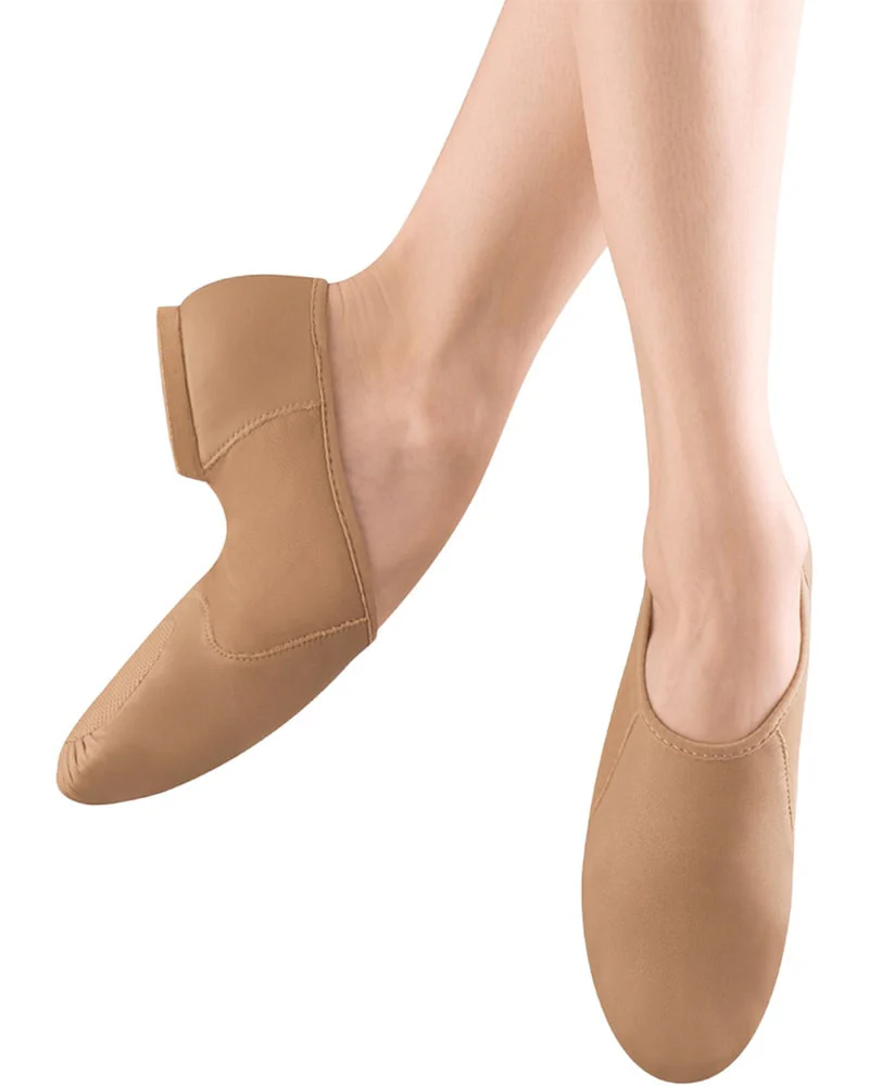 Bloch Neo Flex Slip On Leather Jazz Shoes - S0495G Girls/Boys - Image 2