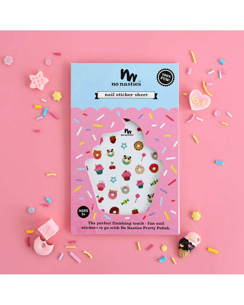 No Nasties Kids Nail Stickers - Image 2