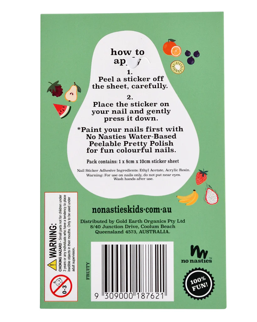 No Nasties Kids Nail Stickers - Image 9