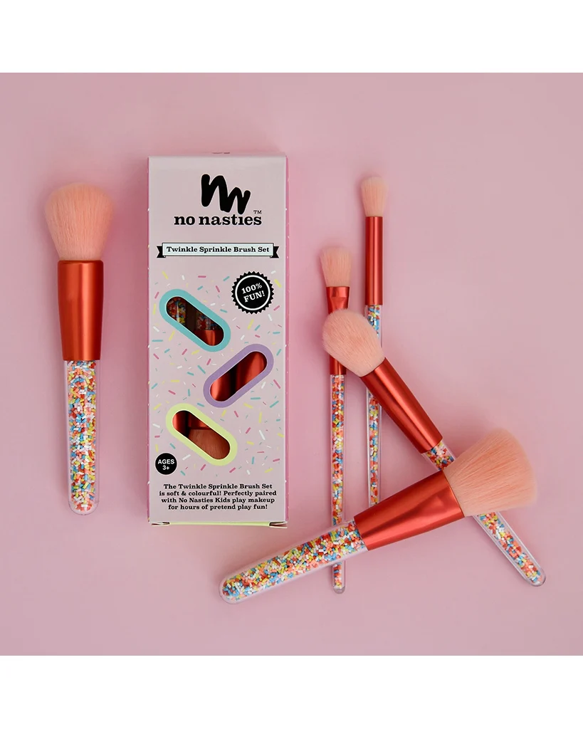 No Nasties Kids Twinkle Sprinkle Brush Set - Image 3