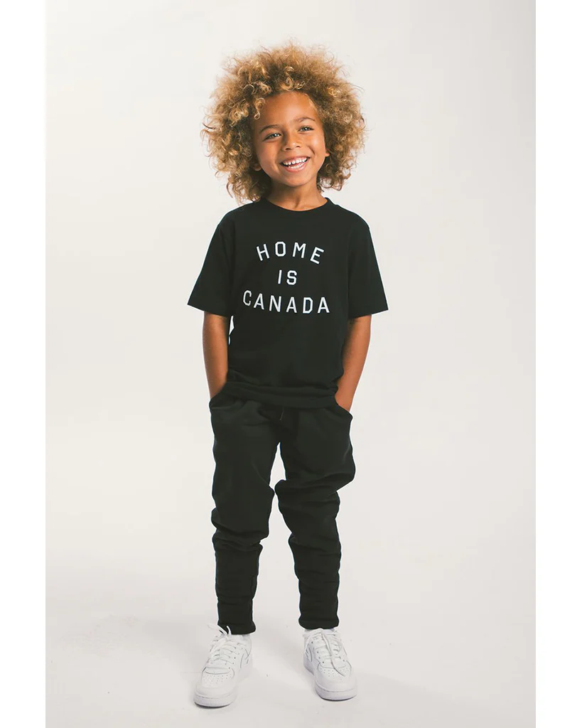 Peace Collective Home is Canada T Shirt  - Girls/Boys - Pink - Image 3