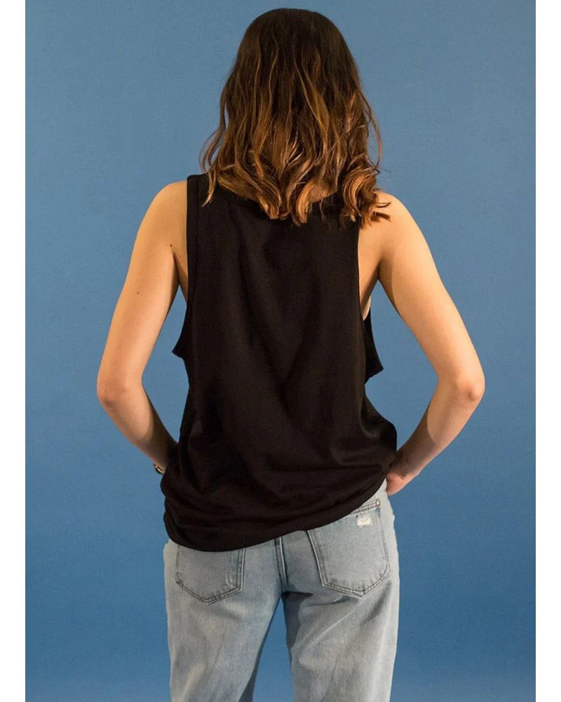 Peace Collective Home Is Canada Tank Top - Womens/Mens - Black - Image 4
