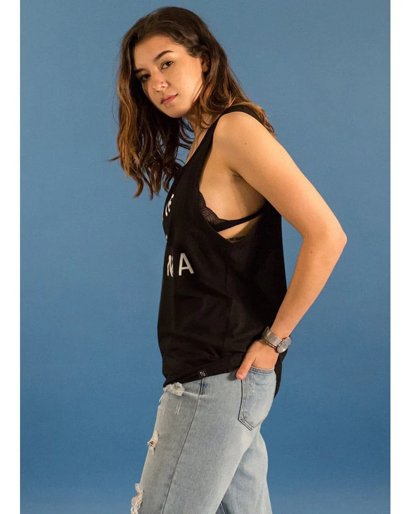 Peace Collective Home Is Canada Tank Top - Womens/Mens - Black - Image 5