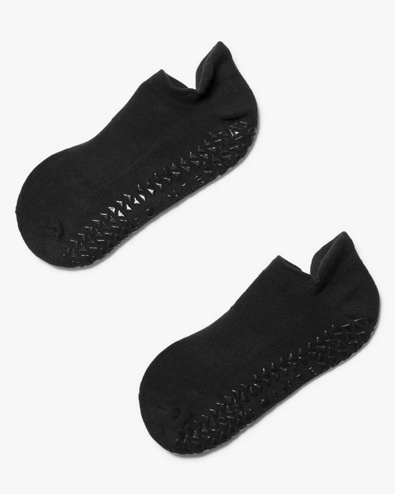 Pointe Studio Union Full Foot Grip Sock - Womens - Black - Image 3
