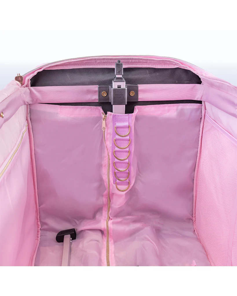 Rac n Roll Built-In Medium Dance Travel Bag - Pink - Image 7