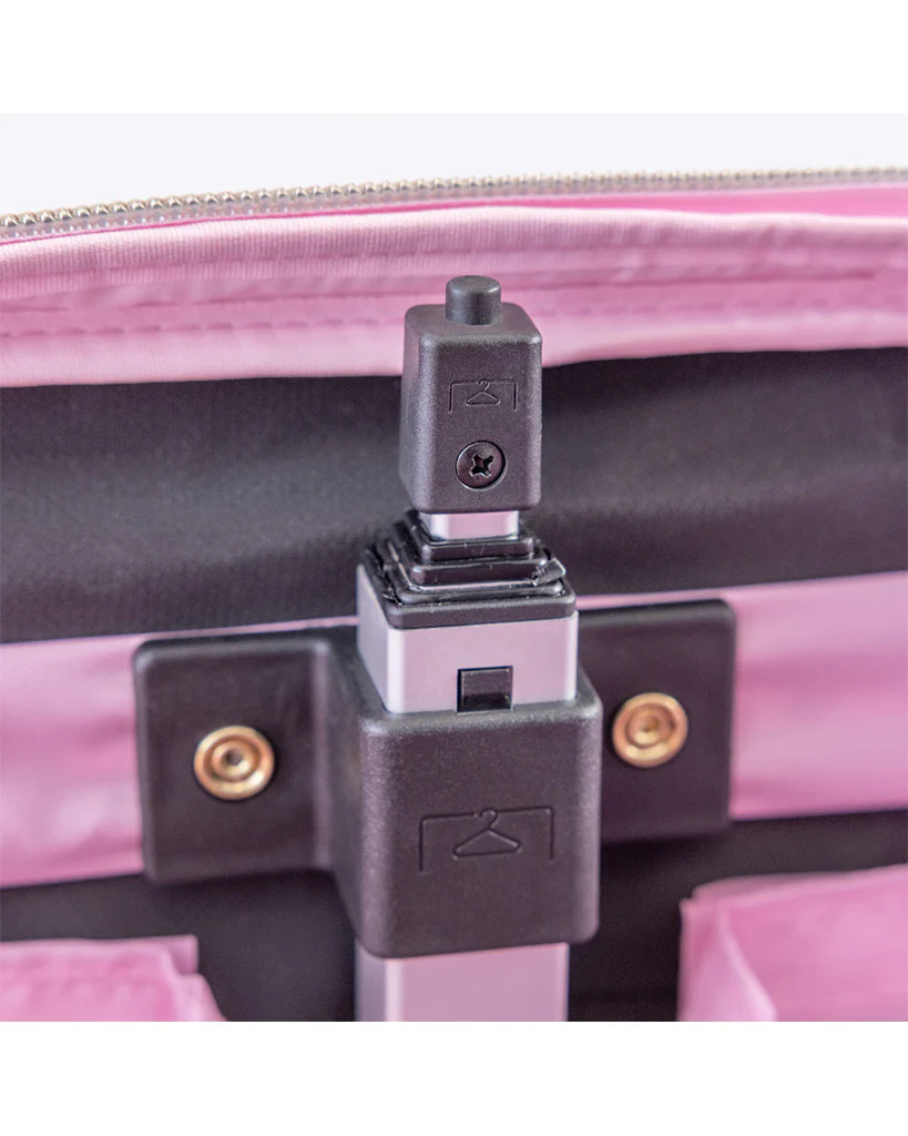 Rac n Roll Built-In Medium Dance Travel Bag - Pink - Image 8