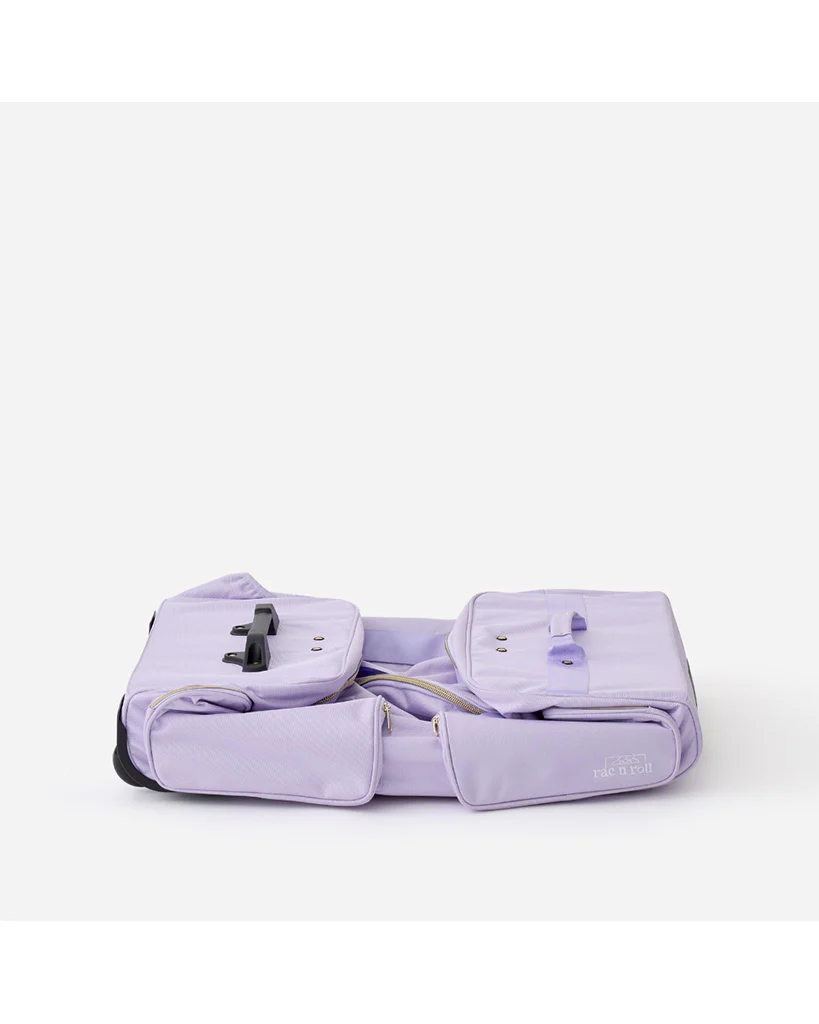 Rac n Roll Collapsible Dance Travel Bag - Lavender - Image 2