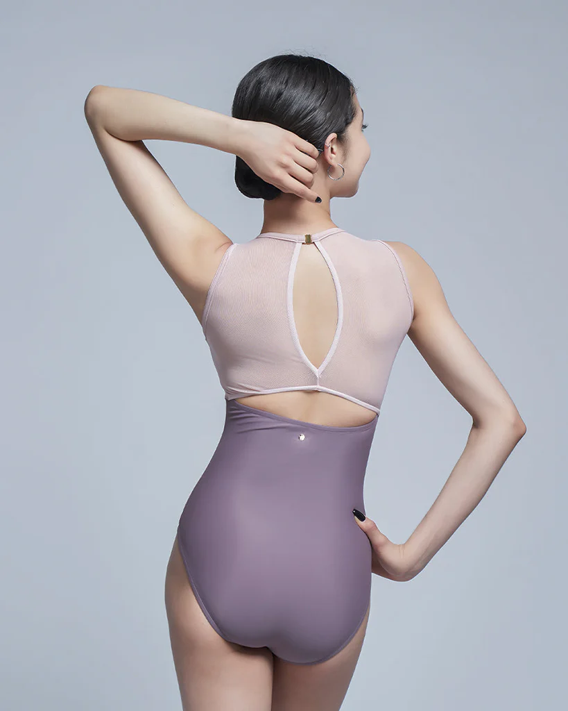 Sonata Ting High Neck Open Back Mesh Sleeveless Leotard - PL2213 Womens - Image 2