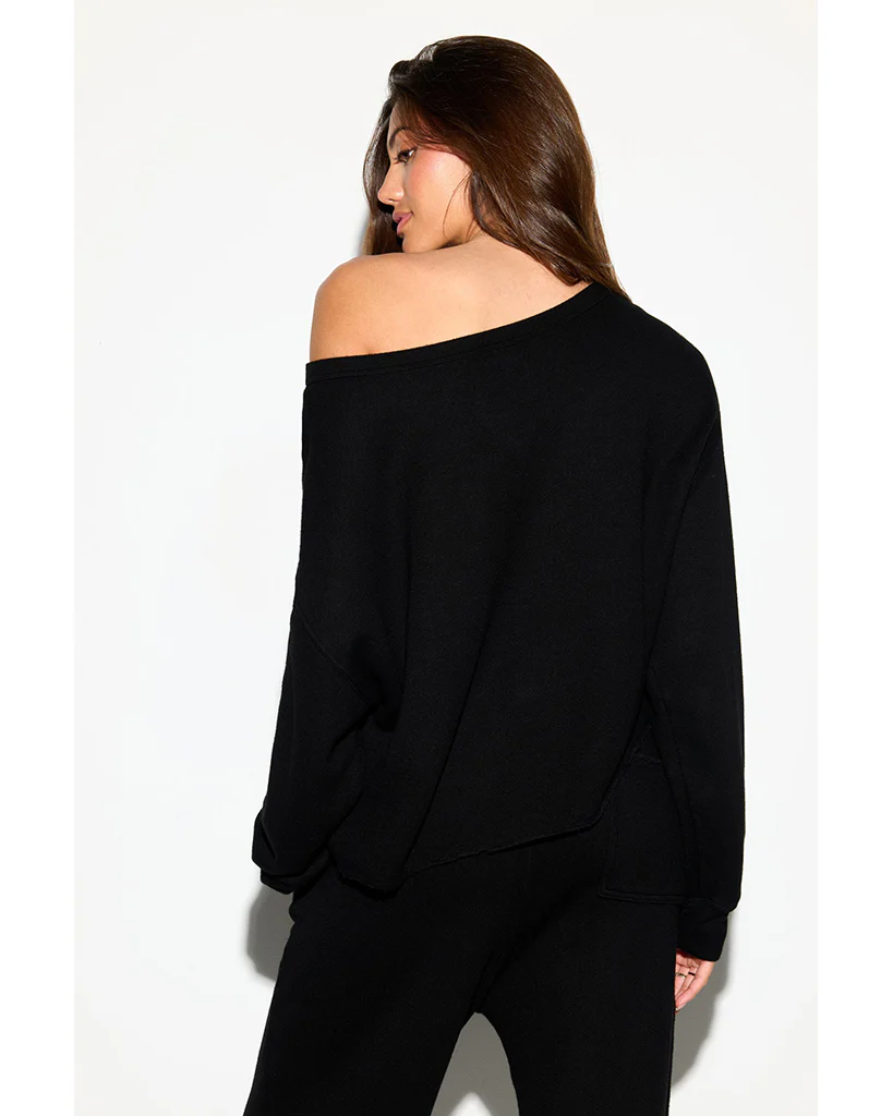 Spiritual Gangster Bella Sweatshirt - CWSW003 - Womens - Black - Image 3