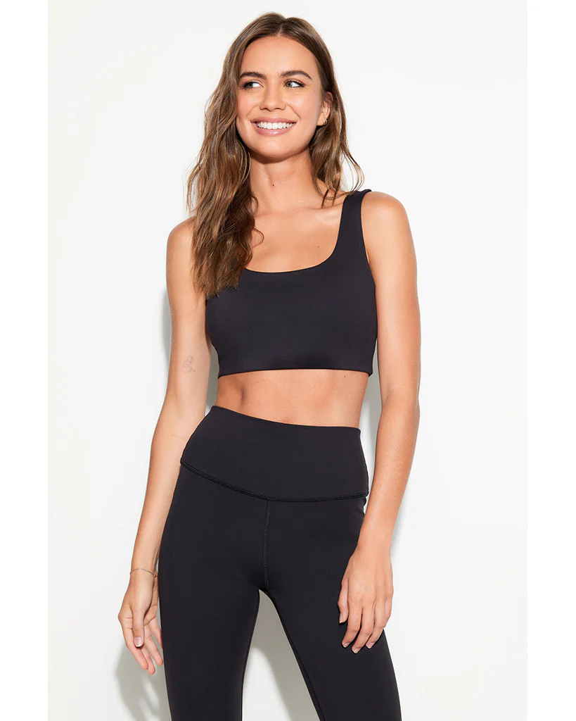 Spiritual Gangster Delmar Longline Bra - SWBR003 - Womens - Black